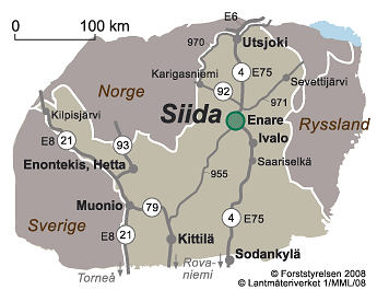 Besök Övre Lapplands naturum Siida 